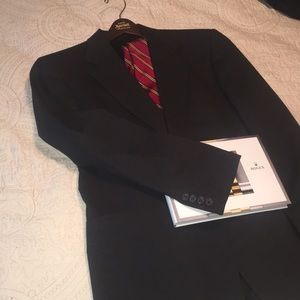 Hart Schaffner Marx Charcoal Suit